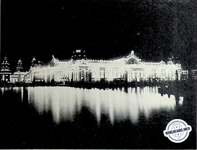 Palace of Electricity at night