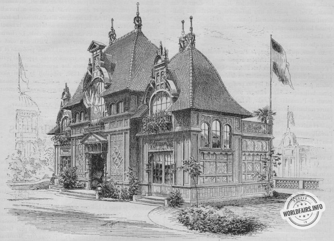 Pavillon du Nicaragua - Architecte: M. Sauvestre