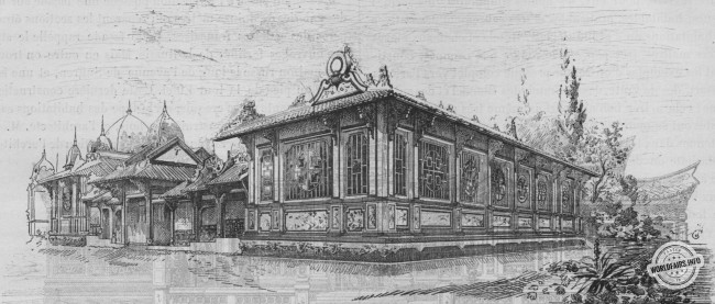 Pavillon de la Cochichine - Architecte : M. Fouloux