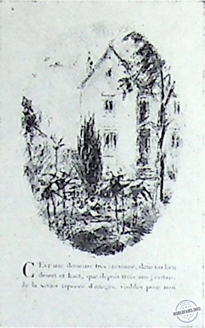 Litho pour "Le voyage de Colette". Ch. Guèrin. Helleu et Sergent, éditeurs