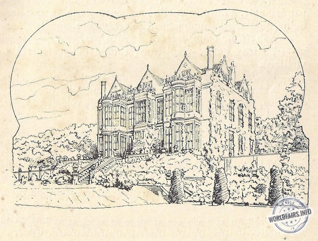 Grande-Bretagne - Vue du château (côté est)