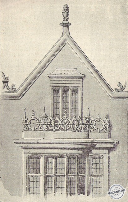 Grande-Bretagne - Ornementation des balustrades