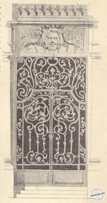 Pavillon de l'Autriche - Grille du quai