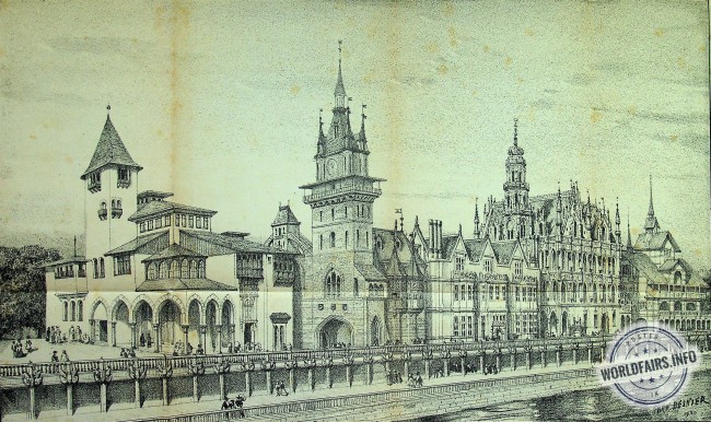 Pavillons des Puissances Etrangères - Bosnie-Herzégovine - Hongrie - Grande-Bretagne - Belgique - Norvège
