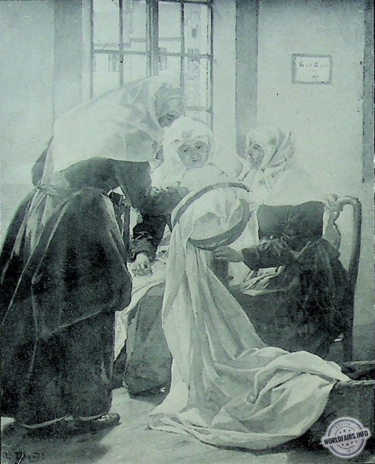 L. Tytgadt (Belgium) - A lesson in embroidery