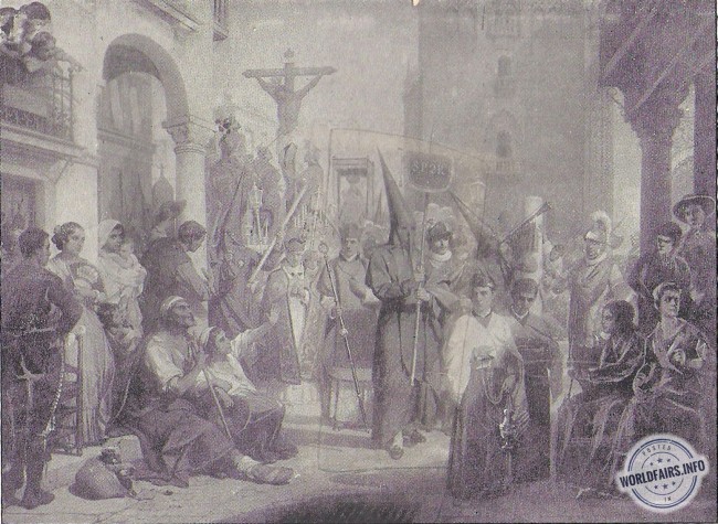 N. De Keyser (Belgium) - Holy week procession at Seville