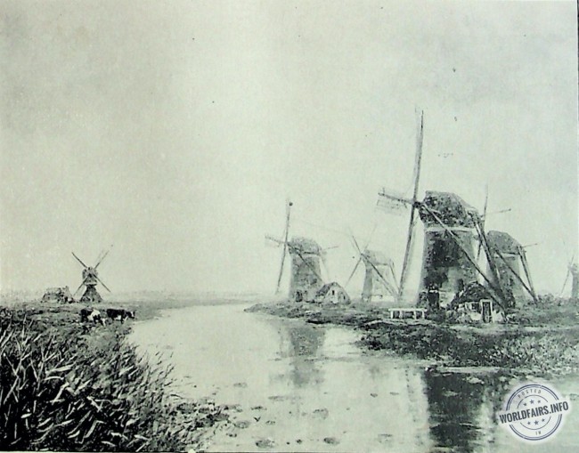 W. Roelofs (Holland) - Mills near Rotterdam
