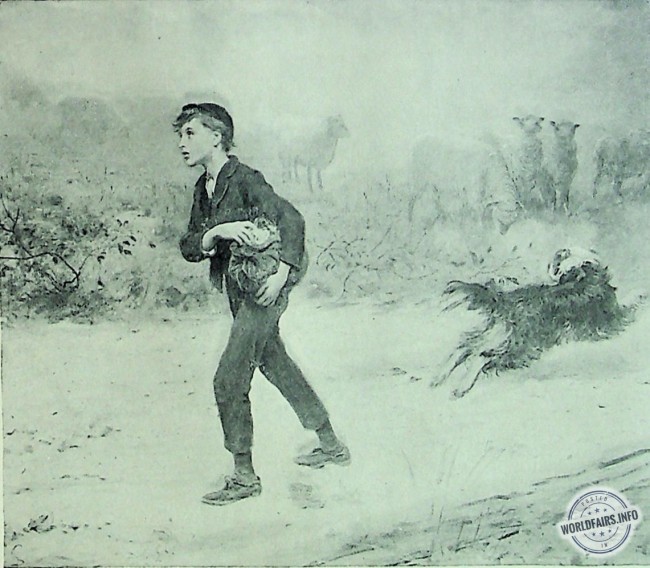 James Sant (Great Britain) - Oliver Twist walks to London