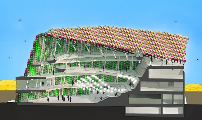 Republic of Korea pavilion - render 6 - Copyright © 2020 Expo 2020 Dubai LLC –SO. All rights reserved