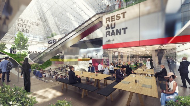 Germany pavilion - render 7 - Copyright © 2020 Expo 2020 Dubai LLC –SO. All rights reserved