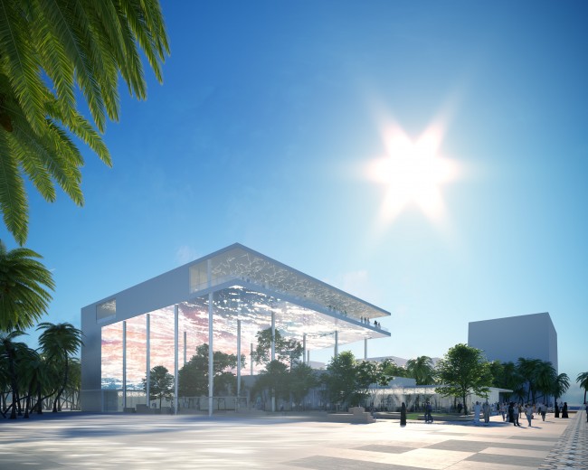 France pavilion - render 7 - Copyright © 2020 Expo 2020 Dubai LLC –SO. All rights reserved