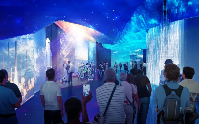France pavilion - render 4 - Copyright © 2020 Expo 2020 Dubai LLC –SO. All rights reserved
