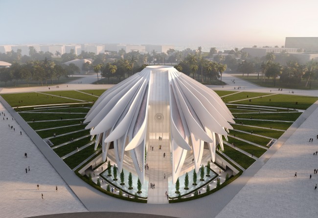 UAE pavilion - render 1 - Copyright © 2020 Expo 2020 Dubai LLC –SO. All rights reserved