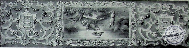 Frieze 1. Prince Bladud Discovering the Hot Springs, Bath