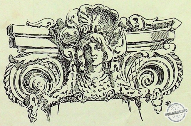 Un chapiteau au Palais des Industries d'Art