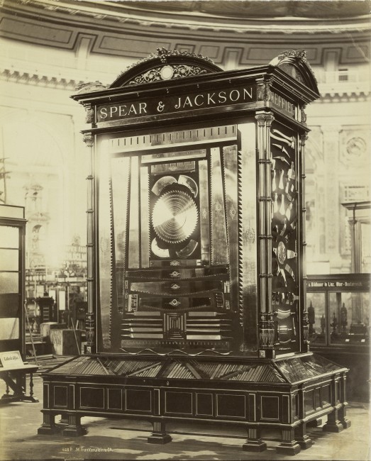 Trophäe der Stahlfabrik von Spear &amp; Jackson, Sheffield<br />(https://sammlung.wienmuseum.at/)