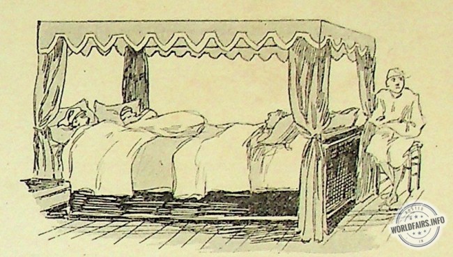 Un ancien lit d'Hôpital