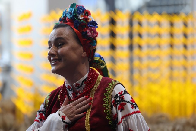 Performances during Ukraine National Day at Expo Dubai 2020<br />©Expo 2020 Dubai