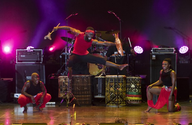 Step Afrika performance at Jubilee Stage<br />©Expo 2020 Dubai