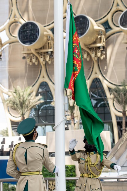Turkmenistan National Day Ceremony<br />©Steve Holland/Expo 2020 Dubai