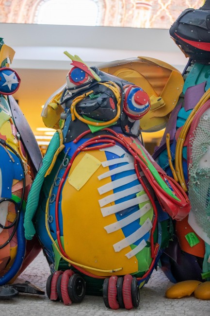 Street Art Sculpture Inauguration of the “Magellan Penguins”<br />©Mahmoud Khaled/Expo 2020 Dubai