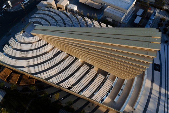 Aerial view of the United Kingdom Pavilion<br />©Dany Eid/Expo 2020 Dubai