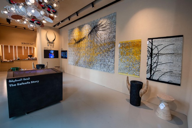 Emirati design and crafts on display at MENASA Emirati Design Platform<br />©Stuart Wilson/Expo 2020 Dubai