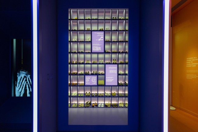 Interior of the Women’s Pavilion during VIP delegation from the Islamic Development Bank<br />©Christopher Edralin/Expo 2020 Dubai