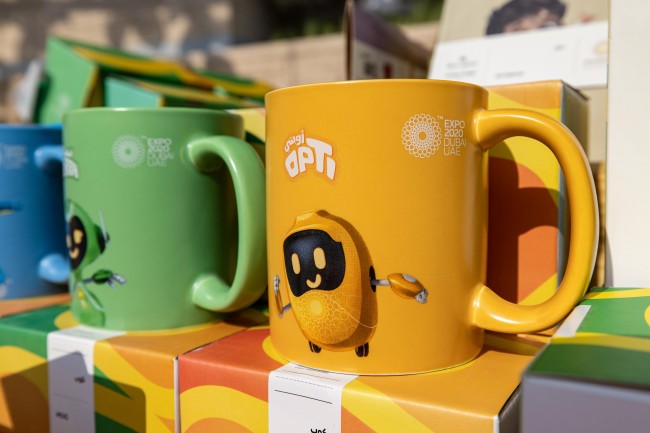 Expo 2020 mug<br />©Christopher Pike/Expo 2020 Dubai