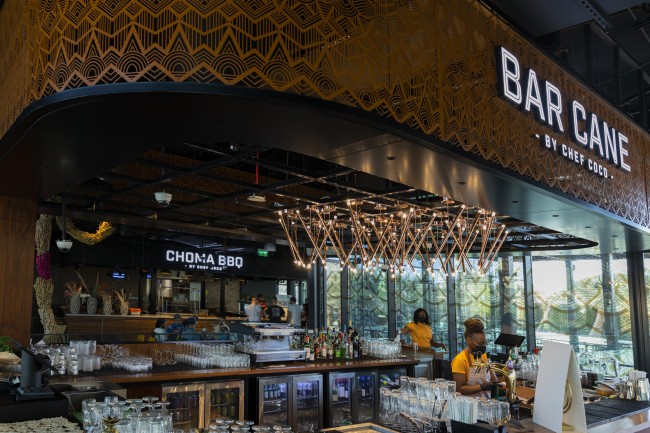 Bar Cane at the Akebulan African Dining Hall<br />©David Koriako/Expo 2020 Dubai