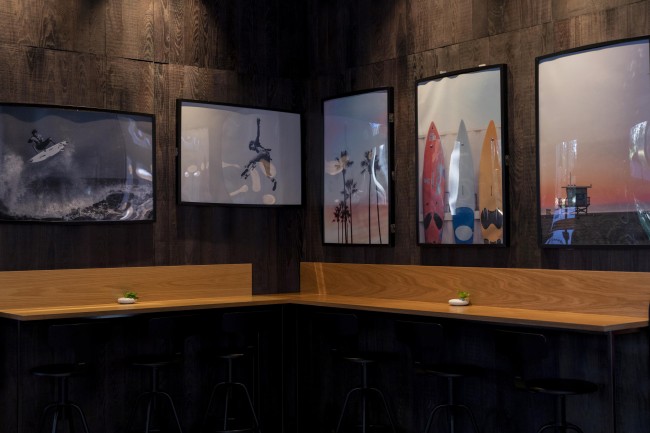 Interior of the Adrift Burger Bar<br />©David Koriako/Expo 2020 Dubai