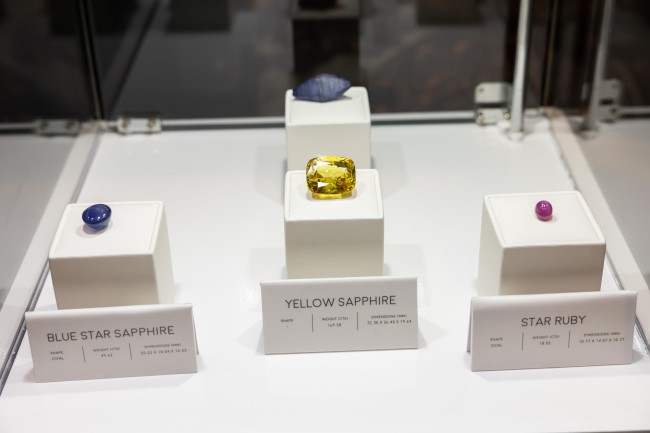 apphire exhibition at the Sri Lanka Pavilion<br />©Christophe Viseux/Expo 2020 Dubai