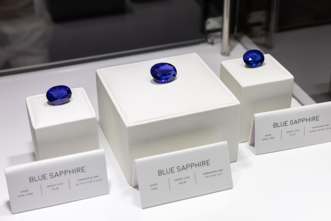 apphire exhibition at the Sri Lanka Pavilion<br />©Christophe Viseux/Expo 2020 Dubai