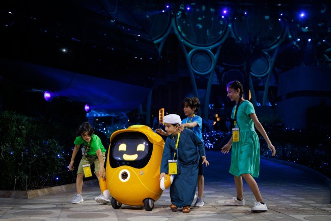 Expo 2020 Dubai Closing Ceremony at Al Wasl<br />©Suneesh Sudhakaran/Expo 2020 Dubai