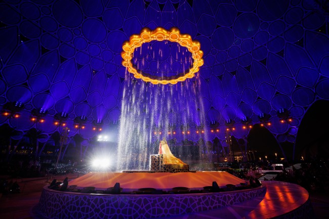 Expo 2020 Dubai Closing Ceremony at Al Wasl<br />©Suneesh Sudhakaran/Expo 2020 Dubai