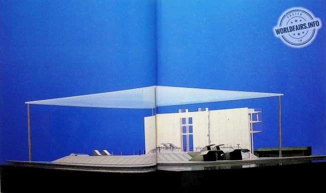 Pavillon de la France à Seville 1992<br />©Seville 1992 - Concours pour le Pavillon de la France