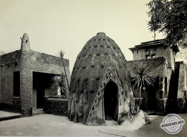 Le pavillon de l'Afrique Equatoriale Française<br />©Exposition de Paris