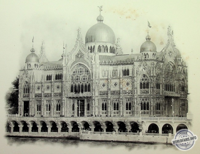 Palais de l'Italie<br />©Héliotypes - Exposition Universelle de 1900