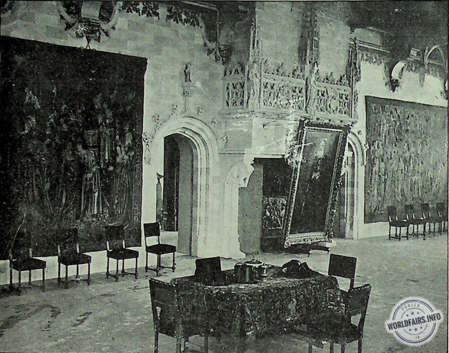 La Salle de réception du Palais de la Belgique