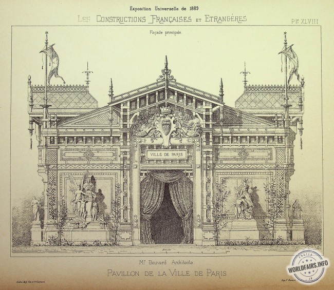 Pavillon de la Ville de Paris - Façade principale