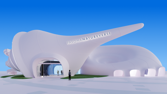 Pasona Group «PASONA NATUREVERSE» Vue extérieure en perspective