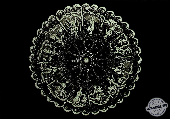 DESSUS DE TABLE, dentelle par Mildeova Palickova.