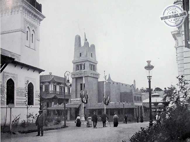 Colonies Françaises. Pavillon de l'Afrique Occidentale
