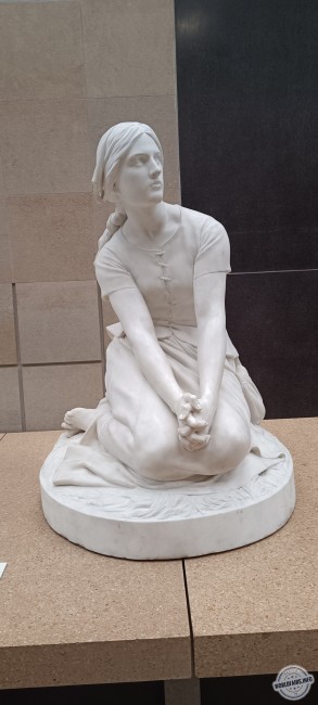 Jeanne d'Arc à Domrémy d'Henri Chapu