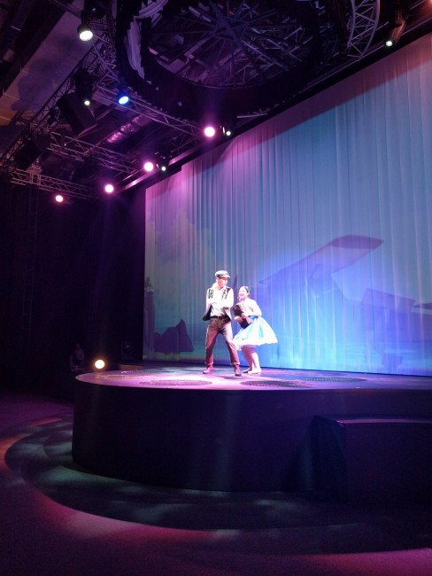 Live Performers and cartoon Korean Pavilion ©Mandy