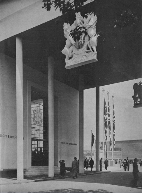 Pavillon Grande-Bretagne - Entrée