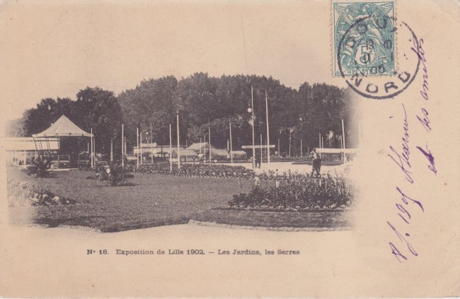 le jardin et les serres
